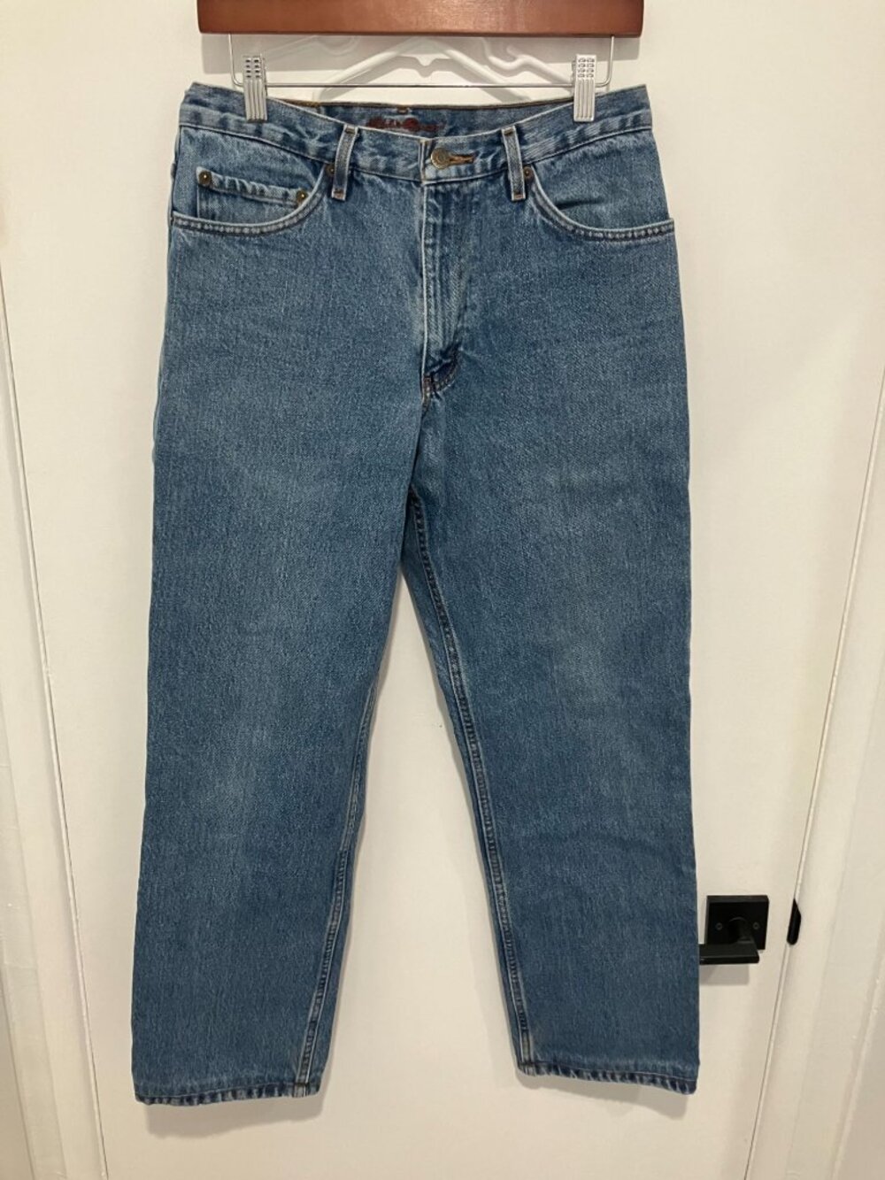 Eddie Bauer Men's Classic Fit Jeans, Blue, Size 30x30